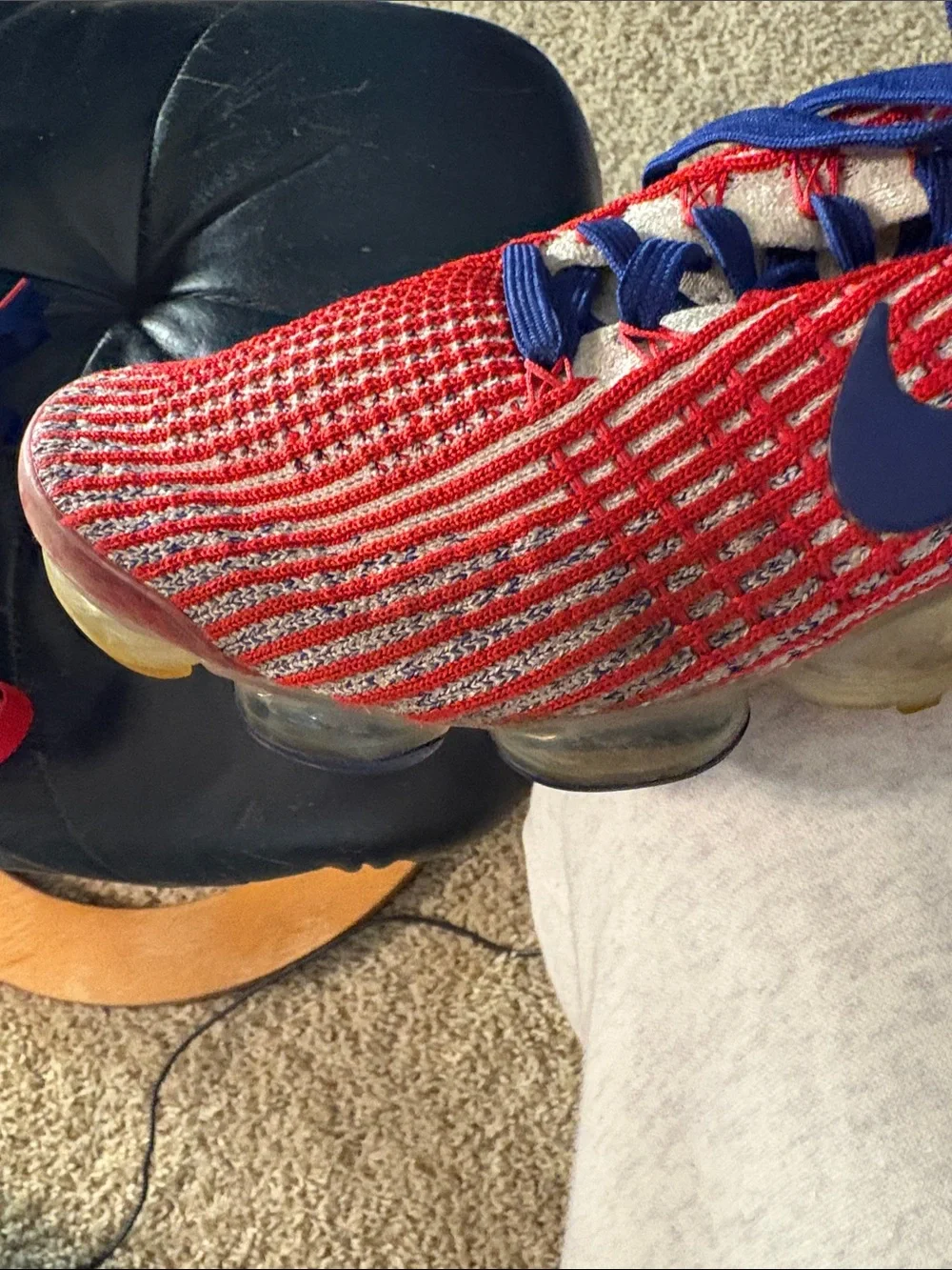 Nike Men’s activewear - Air VaporMax 3.0 Flyknit 'USA' SZ: 9 US